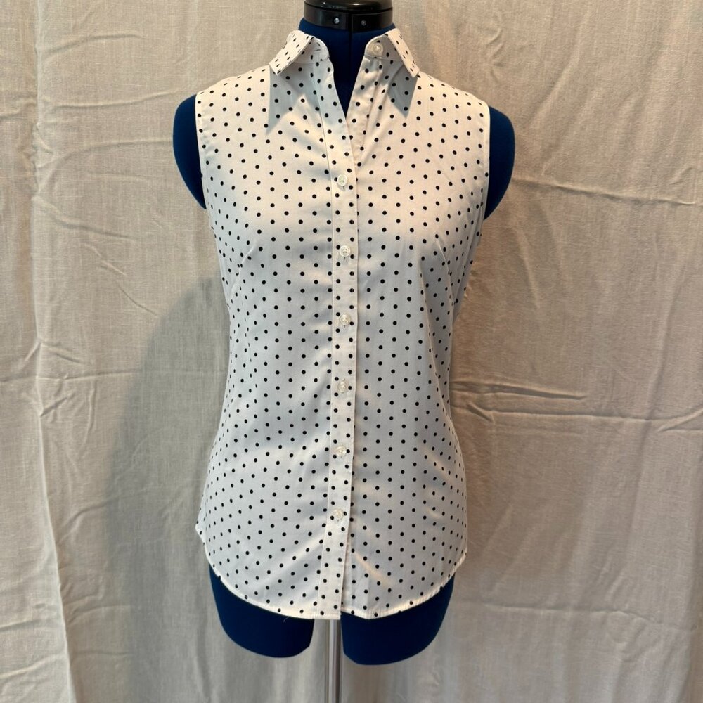 Banana Republic Fitted Non-Iron Fitted Tank Top - Size 2